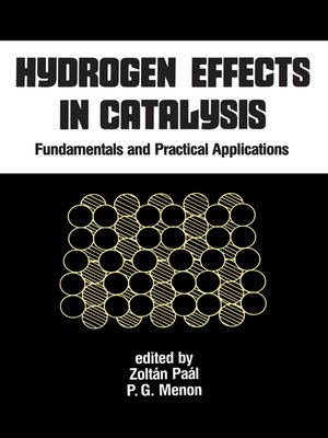 cover image of Hydrogen Effects in Catalysis